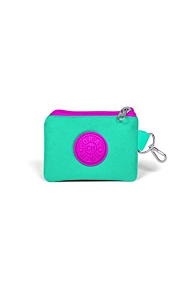 Yaygan Coral High Kids Flamingo Desenli Bozuk Para Çantası - Yeşil/Pembe - Kız Çocuk 21757