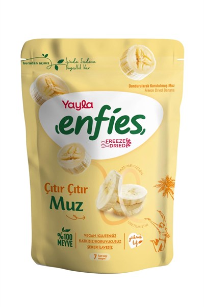 Yayla Enfies Freeze Dried Muz