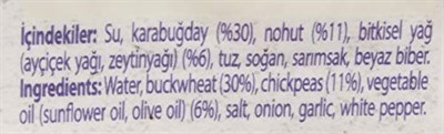 yayla Glutensiz Nohutlu Karabuğday Pilavı, 250 gr Tekli Paket