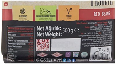 Yayla Gurme Kırmızı Fasulye (500 Gr)