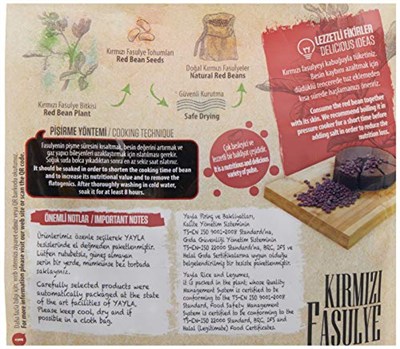 Yayla Gurme Kırmızı Fasulye (500 Gr)