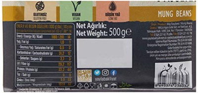 yayla Gurme Maş Fasulye, 500 gr Tekli Paket