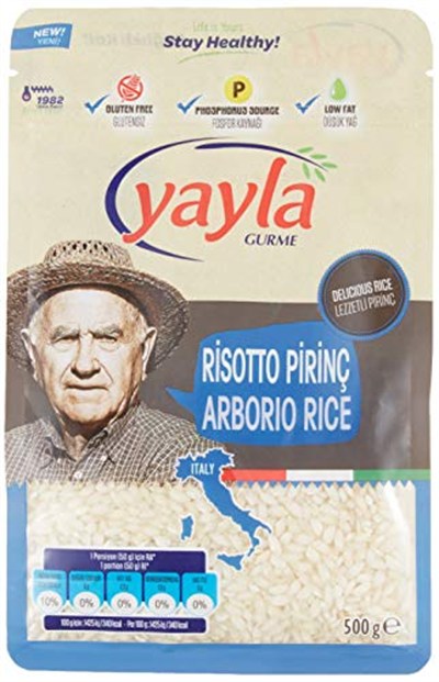Yayla Gurme Risotto Pirinç (500 Gr)