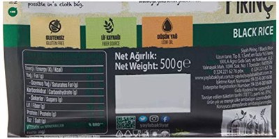 Yayla Gurme Siyah Pirinç (500 Gr)