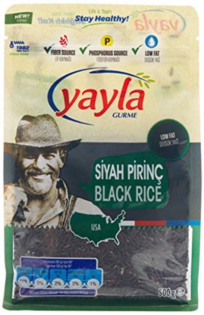 Yayla Gurme Siyah Pirinç (500 Gr)