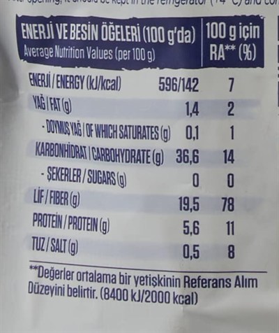 Yayla Haşlanmış Aşurelik Buğday (250 Gr) Tekli Paket
