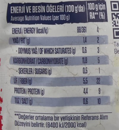 yayla Haşlanmış Garnitür, 560 gr Tekli Paket 2li paket