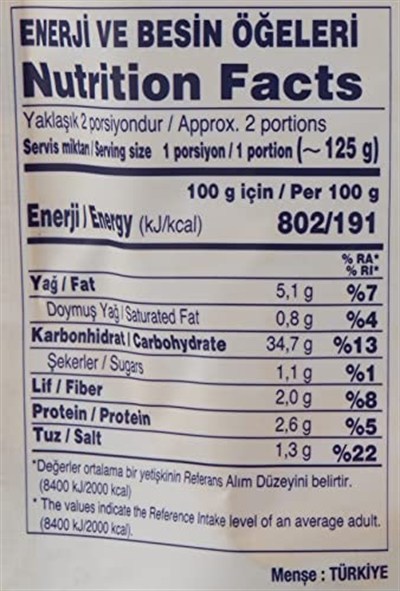 Yayla Hazır Arabiata Soslu Makarna 250 Gr Tekli Paket