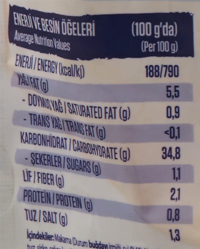 yayla Hazır Napoliten Soslu Makarna 250 gr Tekli Paket