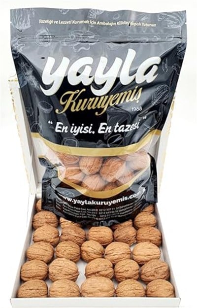YAYLA Kuruyemiş İNCE KABUKLU CEVİZ 500G