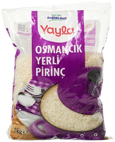yayla Osmancık Pirinç 1 kg
