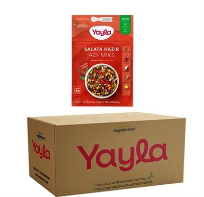 yayla Salata Hazır Acı Mix, 120 gr x 24