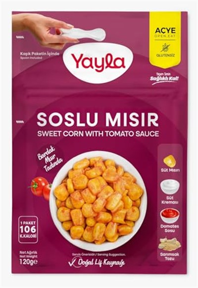 Yayla Soslu Mısır 120 Gr