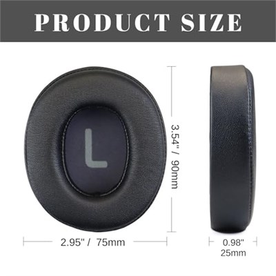 Yedek Earpad JBL Tune 700BT /710BT /720BT /750BTNC/760NC/770NC Kablosuz Kulak Üstü Kulaklıklar ile Uyumlu, JBL Earpads Kulak Yastıkları Kulak Yastıkları Yüksek Yoğunluklu Yumuşak Köpüklü Kulak