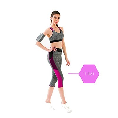 Yeni Inci Gri ve Melanj Kadın Spor Taytları, Yoga Taytları, Kadın Taytları, Kadınlar için Push Up File Tayt, Tayt Kadın