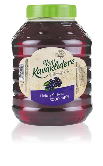 Yeni Kavaklıdere Üzüm Sirkesi 5000 ml