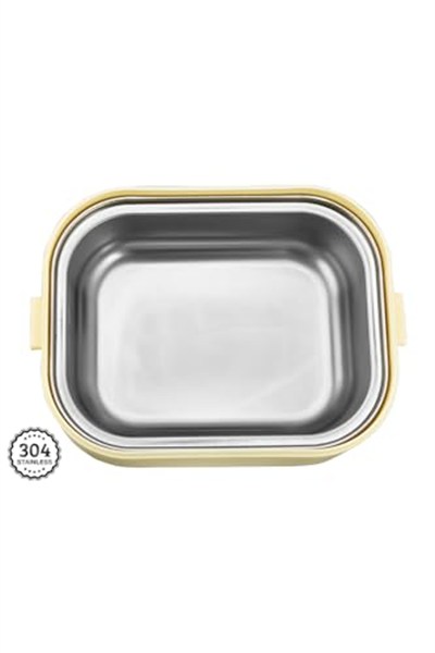 Yeni Nesil Sefer Tası Lunch Box Beslenmez Kabı Paslanmaz Çelik 1300 ml