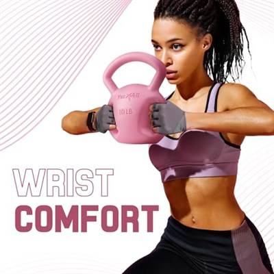 Yes4All Kettlebell 3 Kulplu, Kettlebelller için Geniş ve Dokulu Tutma Yeri, Küçük Ağırlıklar, Kulplu Dumbbell ile Çalışma - 2268 g / 4536 g / 6804 g / 9072 g / 11340 g