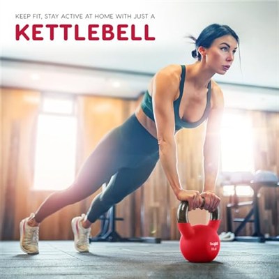 Yes4All Neopren Kaplamalı Ayarlanabilir Girya ve Girya Setleri, Evde spor ve dambıl ağırlık antrenmanı için el ağırlıkları seti