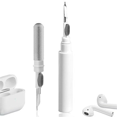 Yesimla Airpods Kulaklık Temizleme Kiti, Airpods Pro 1 2 3 Temizleyici Kit Kalem Şekli Kablosuz Kulaklıklar için Yumuşak Fırçalı Bluetooth Kulaklık Şarj Kutusu Aksesuar Aracı, Bilgisayar, Kamera ve Te