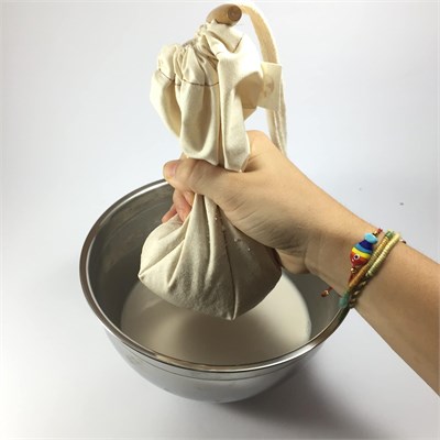 yofu yoga and food %100 Ağartılmamış Ham Pamuk Bitkisel Süt Süzme Kesesi Badem Sütü, Fındık Sütü, Yeşil Sebze Suyu Süzme - Organik Pamuk Kese (35x50 cm) - Seçenekler: 25 x25 cm, 30 x 35 cm, 35x50 cm