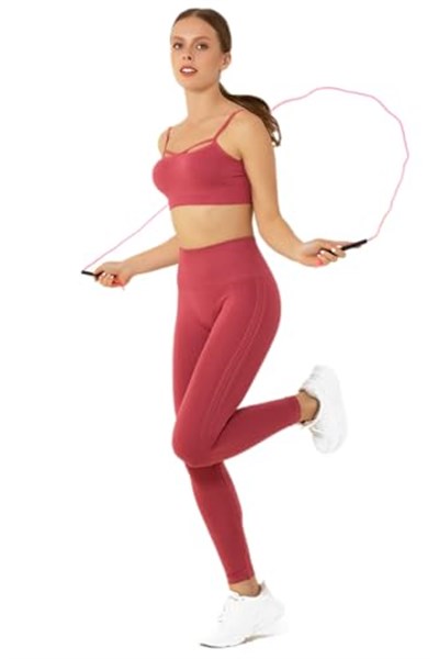 Yoga & Pilates Yüksek Bel Toparlayıcı Seamless Spor Tayt