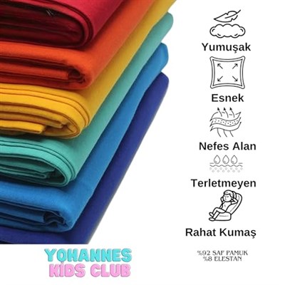 Yohannes Club, Erkek Çocuk, Pamuklu Slip Külot, Çoklu Paket, Dayanıklı ve Yumuşak Pamuklu Kumaş