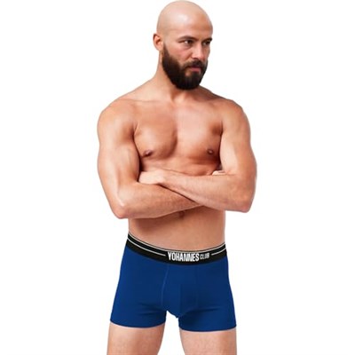 Yohannes Club, Özel Bölmeli Erkek Boxer, Pamuklu, Elastik Bel Bantlı, Rahat, Şık, Sağlıklı