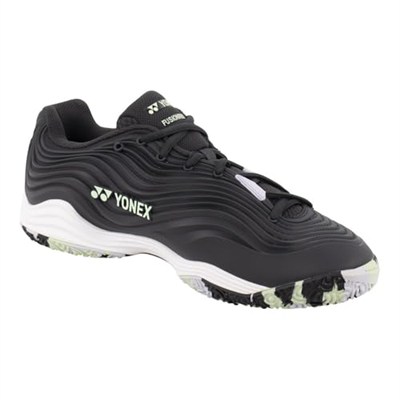 YONEX Fushionrev 5 Cly erkek tenis ayakkabısı, kum yeri ayakkabısı, siyah