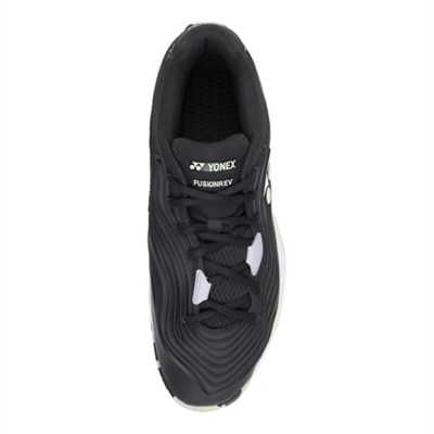 YONEX Fushionrev 5 Cly erkek tenis ayakkabısı, kum yeri ayakkabısı, siyah