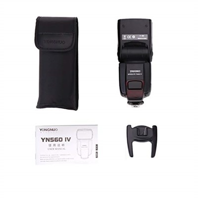 Yongnuo YN560 IV Evrensel 2.4G Kablosuz Speedlite Flaş On-Kamera Master Slave Speedlight GN58 Yüksek Hızlı Geri Dönüşüm Değiştirme Canon Nikon Sony DSLR Kamera