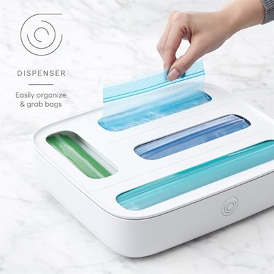 YouCopia StoraBag Düzenleyici - 4 Bölmeli, Beyaz