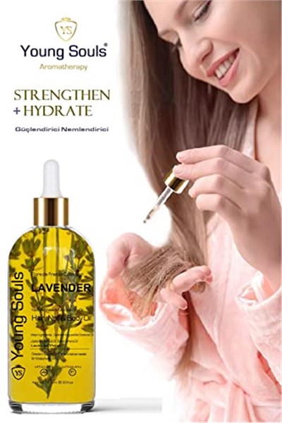 Young Souls Aromatherapy Lavender Multi Use Oil Lavanta Yüz Saç Tırnak & Vücut Bakım Kuru Yağ 100 ml