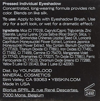 YOUNGBLOOD Gilded Pressed Individual Eyeshadow 4 g 1 Paket (1 x 1 Adet)