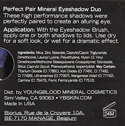 YOUNGBLOOD Virtue Pressed Duo Eyeshadow 2,16 g 1 Paket (1 x 1 Adet)