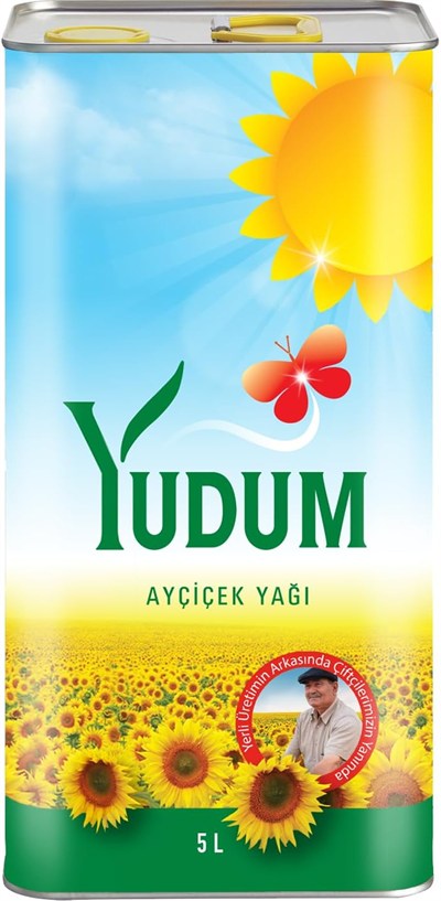 Yudum Ayçiçek Yağı Teneke 5 l 4 Adet