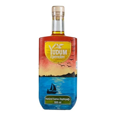 Yudum Egemden Ayvalıklı Kadınlar 500 ml Sızma Zeytinyağı Kutulu Cam