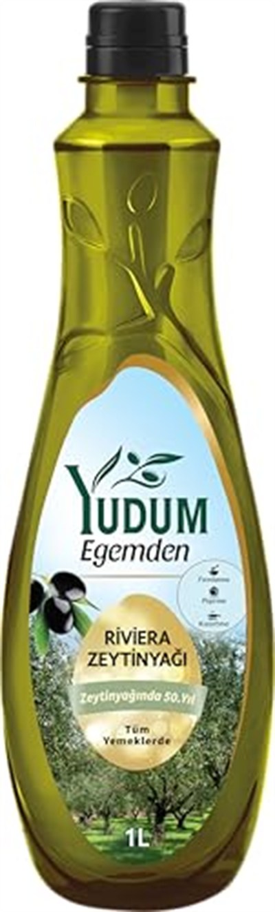 Yudum Egemden Riviera Zeytinyağı 1 lt Pet