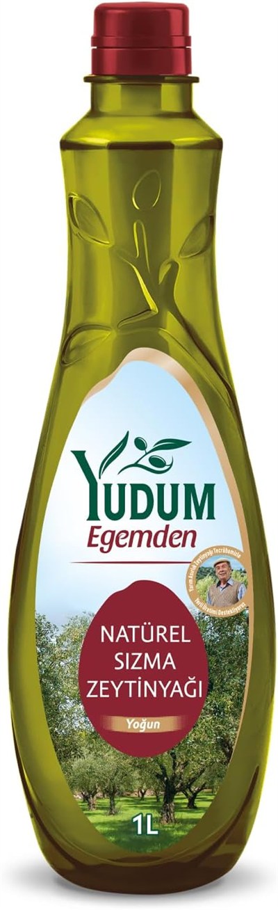 Yudum Egemden Yoğun Lezzet 1 lt Sızma Zeytinyağı Pet