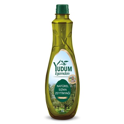 Yudum Egemden Yumuşak Lezzet 1 lt Sızma Zeytinyağı Pet