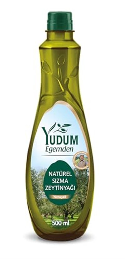 Yudum Egemden Yumuşak Lezzet 500 ml Sızma Zeytinyağı Pet