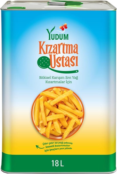 Yudum Kızartma Ustası Sıvı Karışım Yağ 18 lt Teneke