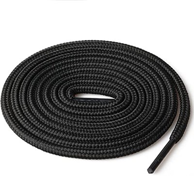 Yuvarlak Spor Ayakkabı Bağcığı, Botlar ve iş Ayakkabıları için Dayanıklı Polyester Bağcık, Kaliteli Ayakkabı Aksesuarı [1 ÇİFT]