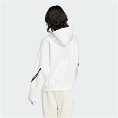 Z.N.E. Oh Hd Kadın Beyaz Günlük Stil Sweatshirt JI7553