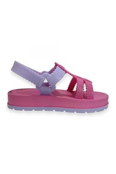ZAXY Zxnina 18641K Nina Conectada Baby Pembe Kız Çocuk Sandalet, DD0465 LIGHT VIOLET/DARK PINK, 23