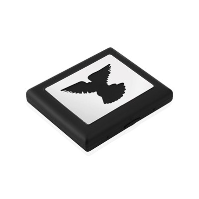 Zekupp Kartal Desenli Metal Sigara Tabakası, Sigara Kutusu (ZU-TBK0002)