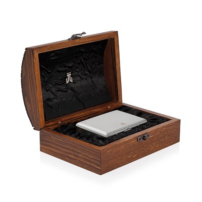 Zekupp Metal Sigara Tabakası Sandık Set Gümüş (ZU-SST0002)