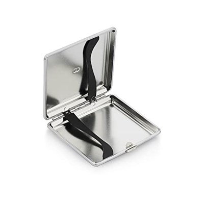Zekupp Taba Deri Kartal Logolu Metal Sigara Tabakası (ZU-TBK0037)