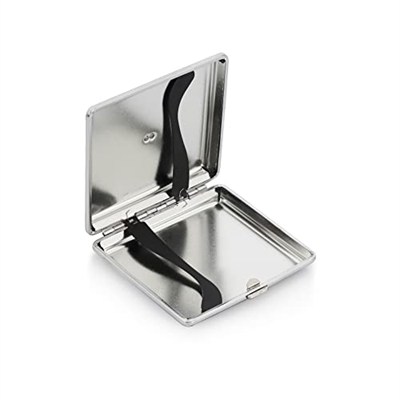 Zekupp Taba Deri Silah Logolu Metal Sigara Tabakası (ZU-TBK0041)