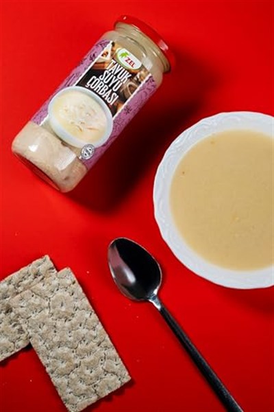 ZEL Tavuk Suyu Çorbası 480 ml – Tavuk Göğüs Etli, Yüksek Proteinli, Hazır Geleneksel Çorba